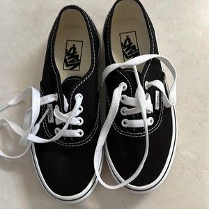 Black vans- NEW